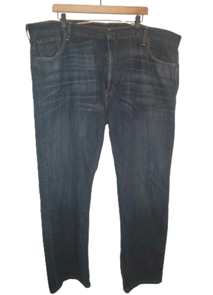 Levis 569 Big&Tall Loose Straight Blue Jeans 44W - Picture 7 of 16